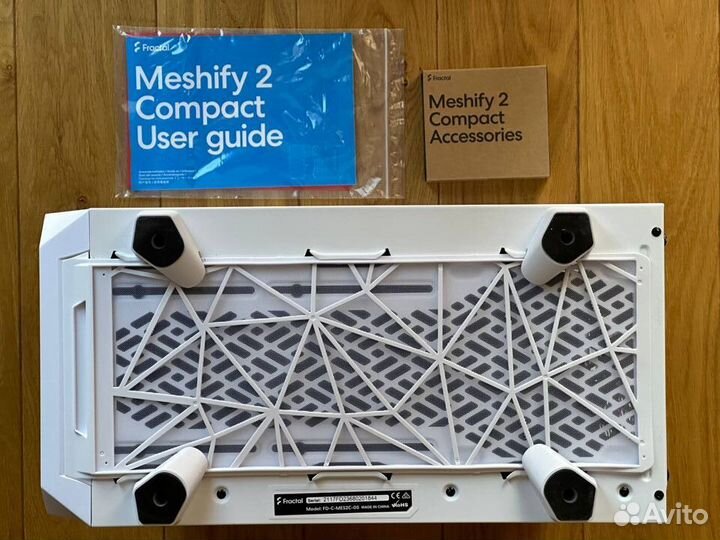 Корпус Fractal Design meshify 2 compact White - TG