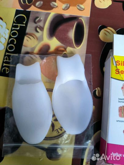 Селиконовая накладка на большой палец ноги