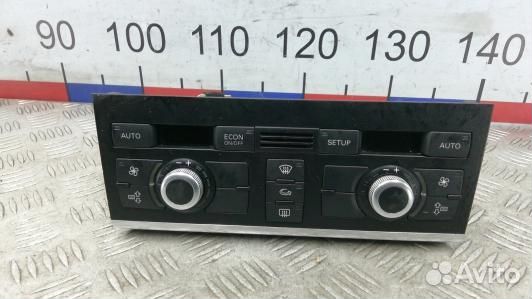 Блок управления печки и климат-контроля audi Q7 (2