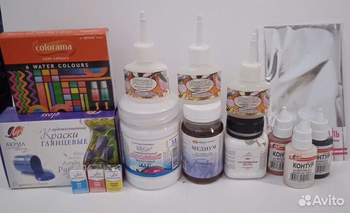 Массы для лепки,гель Tair,товары для творчества