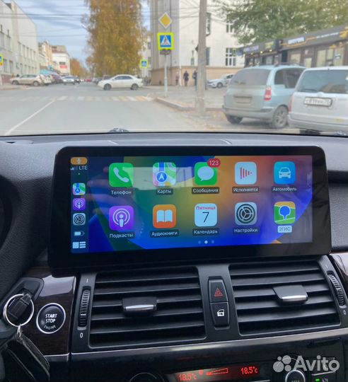 Магнитола BMW X5 X6 e70 e71 Android Новая