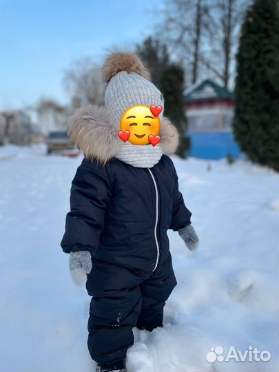 Зимний комбинезон для мальчика