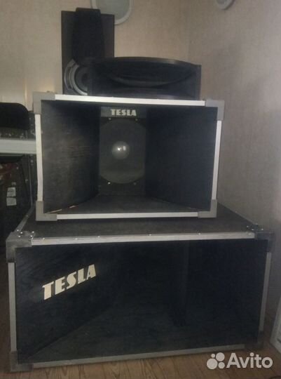 Рупорная акустика из комплекта Tesla Metronom 2000