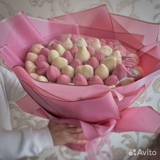 Букет из клубники в шоколаде