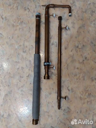 Медная бражная колонна с кубом 20л Алковар