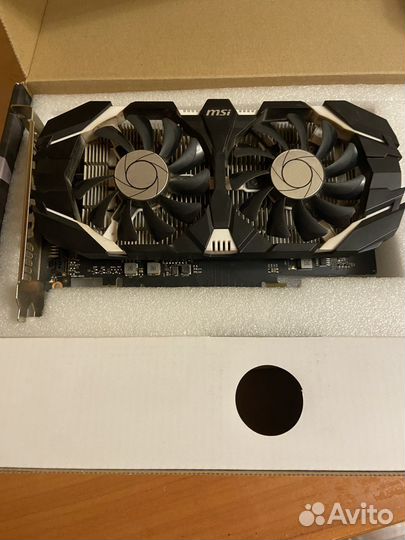 Видеокарта msi gtx 1050 2gb