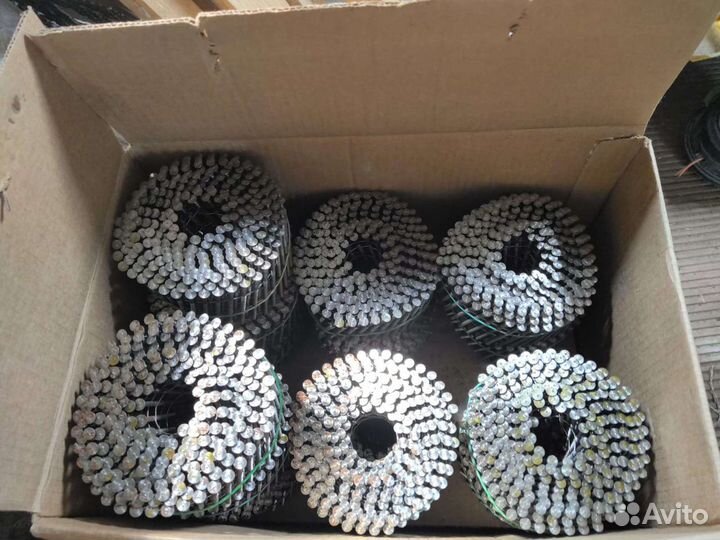 Гвозди барабанные (для нейлера), скобы для степлер