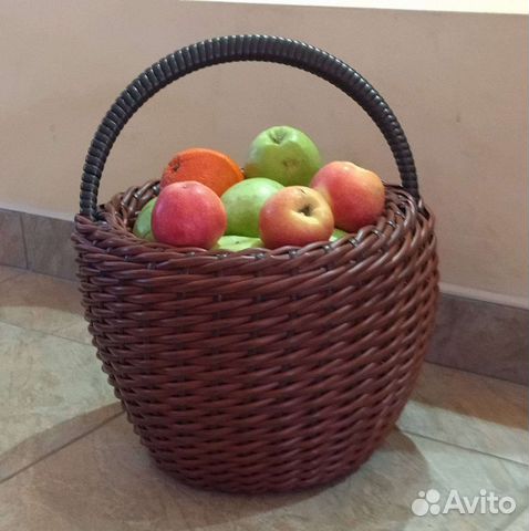 Корзина плетеная