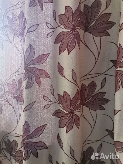 Шторы и тюль в комплекте бу