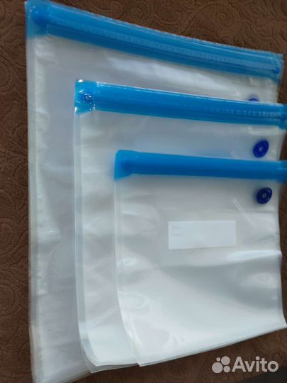 Пакеты с насосом для вакуумирования продуктов