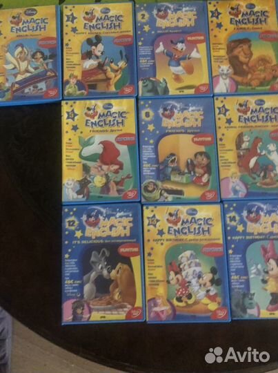 Видео диски «Английский для детей»