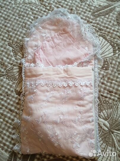 Конверт на выписку для девочки весна