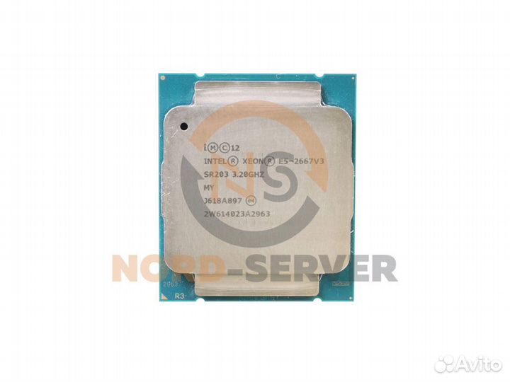 Процессор CPU Intel Xeon E5-2667v3 3.2Ghz 8 ядер