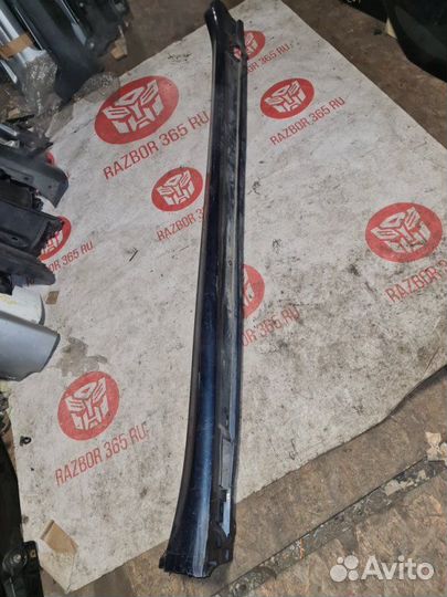 Накладка на порог правая Porsche Panamera 970 4.8T