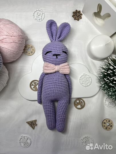 Игрушки амигуруми зайчики