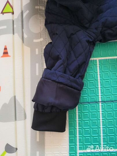 Куртка новая на мальчика синяя весенняя 12-18