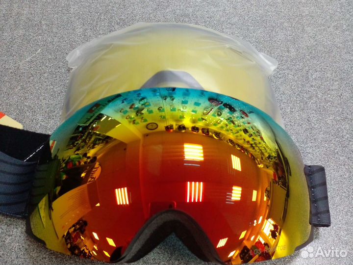 Горнолыжные очки Los Raketos Nikron Red Chrom