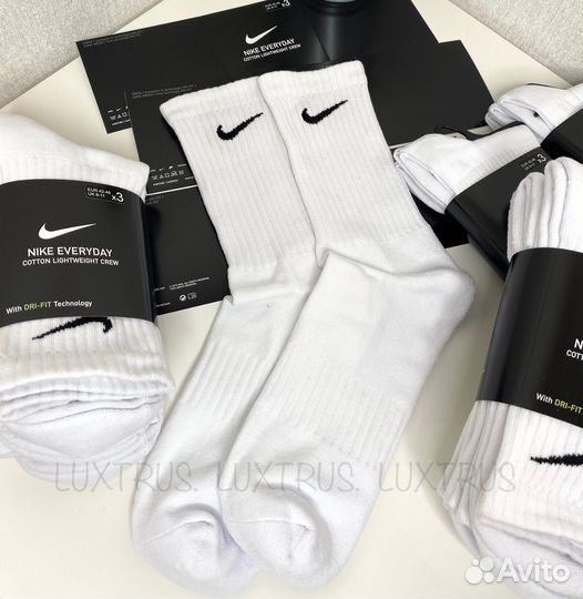 Носки махровые Nike Crew Cotton