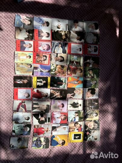 Карты Тэхен V BTS