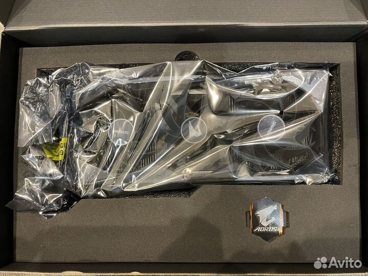 Видеокарта RTX 3070ti Aorus Master