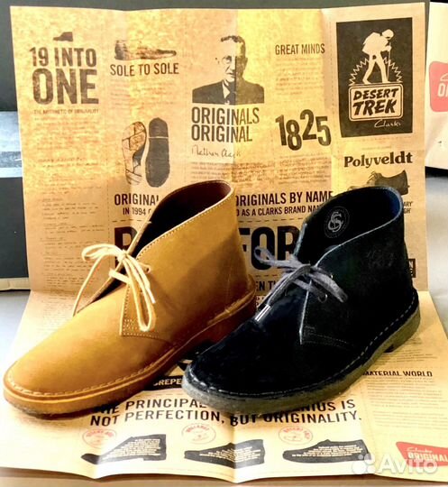 Ботинки Clarcs, 39 (5,5 UK), черный