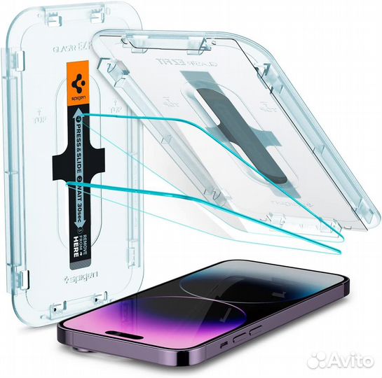 Стекло Spigen для iPhone 14 Pro Max AGL05202