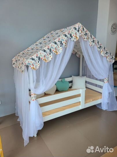 Кровать домик мини - С
