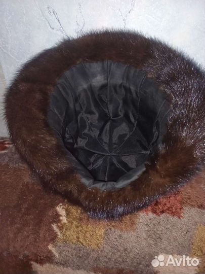 Шляпа женская норковая