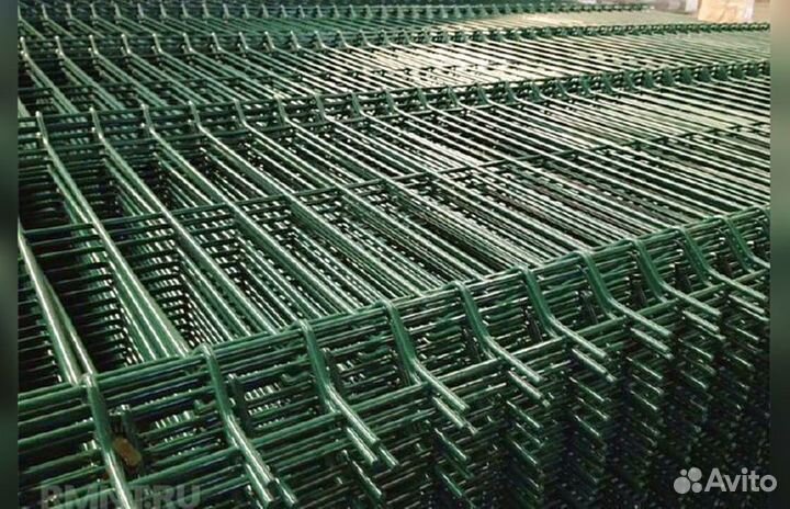 Сетка для забора 3d