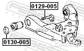 Болт с эксцентриком Toyota Hilux Kdn165/Ln167