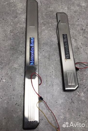 Накладка на порог Mercedes-Benz Cls500 C219