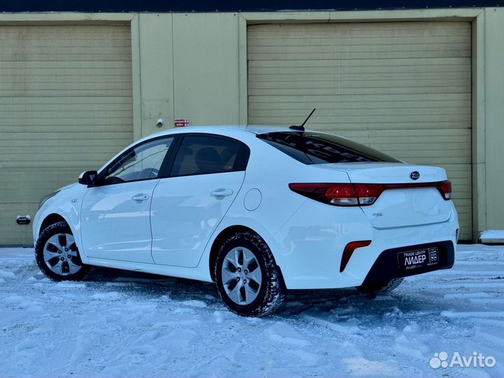 Kia Rio 1.6 МТ, 2019, 65 000 км