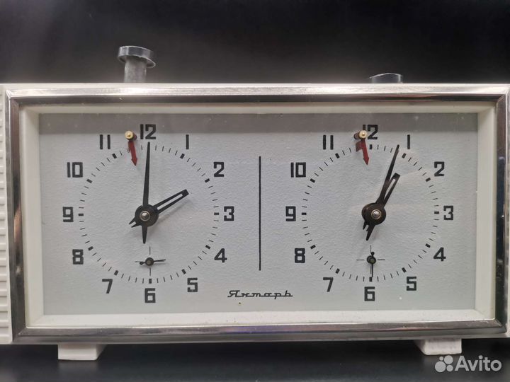 Часы шахматные Янтарь СССР Рабочие