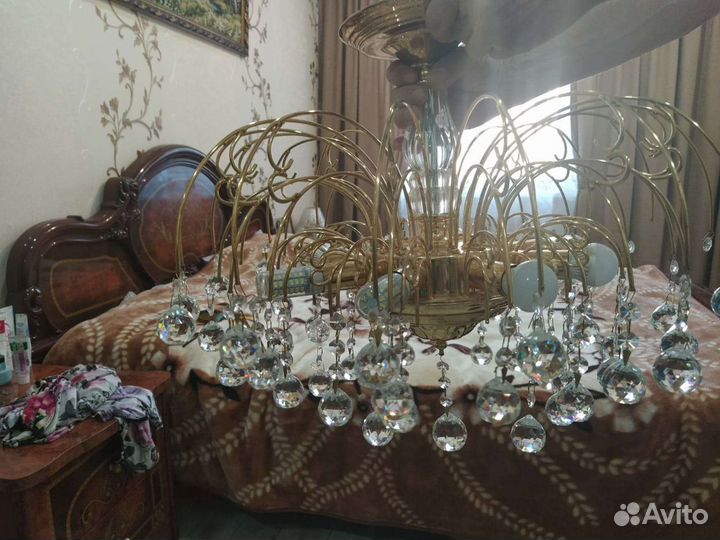 Люстра хрустальная