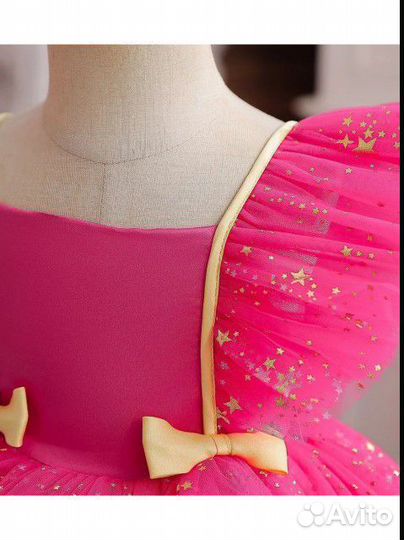 Платье для девочки праздничное пышное 104