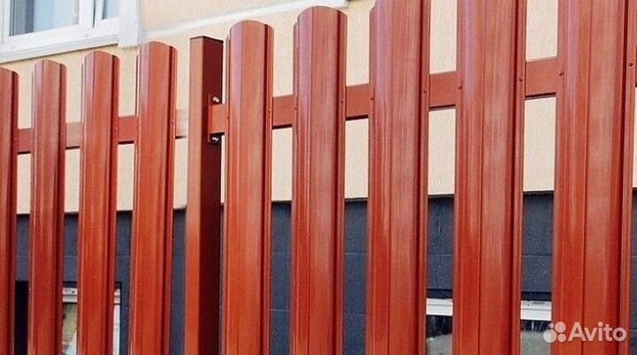 Горизонтальный штакетник