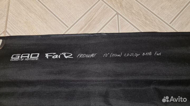 Спининг Pontoon21 GAD Fair FRS702MF