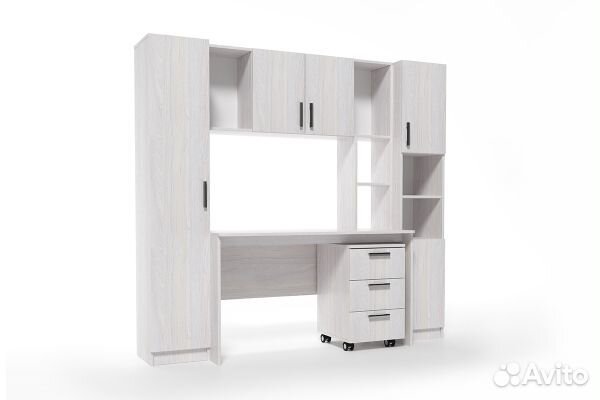 Стол компьютерный с надстройкой №7-1