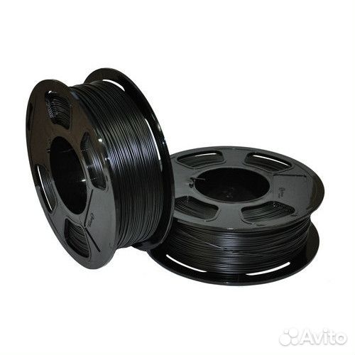 Petg пластик GF anthracite / чёрный 1.75 мм 1кг