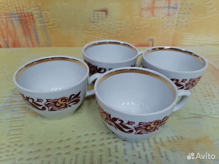 Фарфоровые чашки СССР