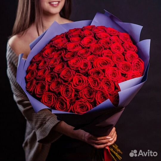 101 Роза цветы доставка 25 51 101 Розы