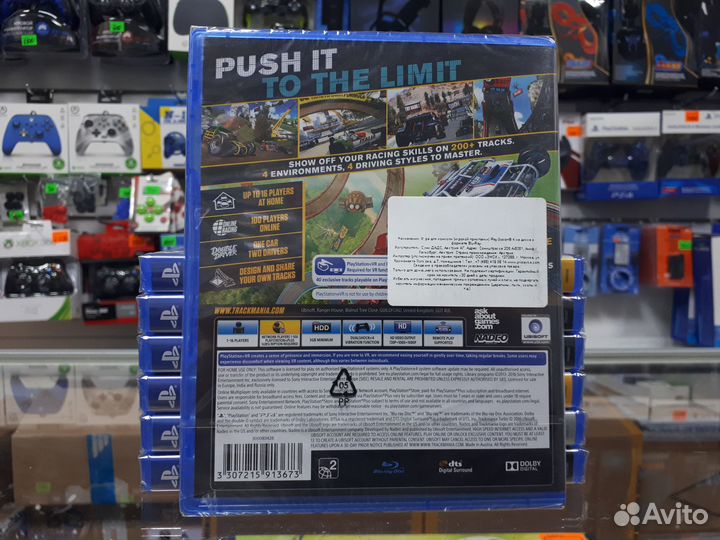 TrackMania Turbo PS4 с поддержкой VR