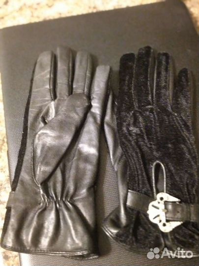 Перчатки кожаные 7 1/2