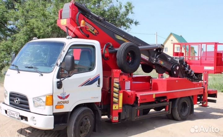 Аренда и услуги автовышки-вездехода, 45 м