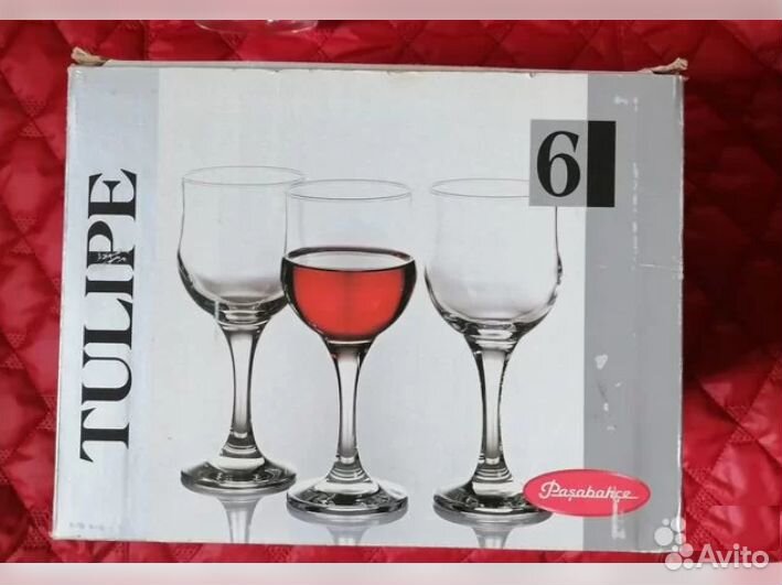 Фужеры / Бокалы для вина Тюльпан