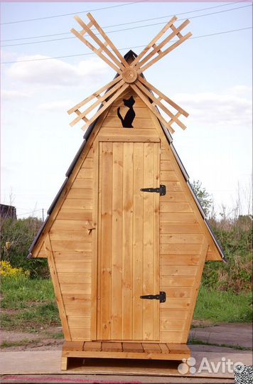 Дачный туалет с установкой ELE1000