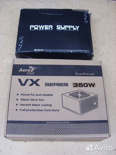 Блоки питания 350W, 400W, 430W, DVD-RW SATA