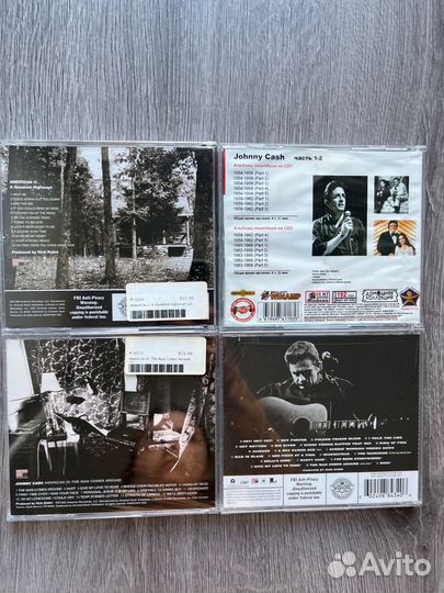 Johnny Cash 3+2 CD из США в запечатан упак