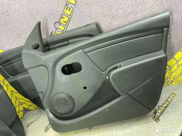 Обшивка двери Ларгус Логан X-Ray механика