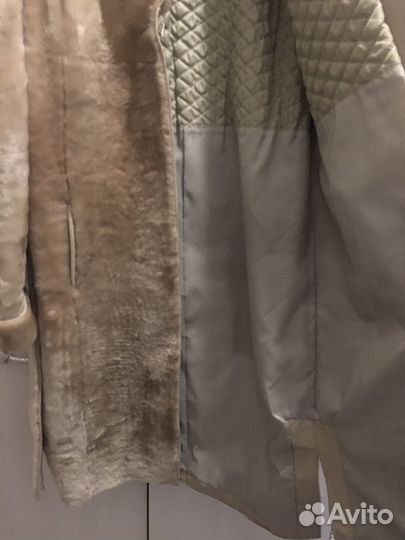 Шуба мутоновая 46 размер